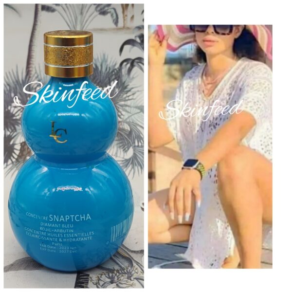 2pc. Lait snaptchat Diamond blue Glutathion & Collagen lotion & serum👌