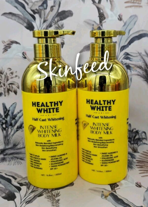 X2 Healthy White H-C Intense Whitening Body Milk Lotion 500ml