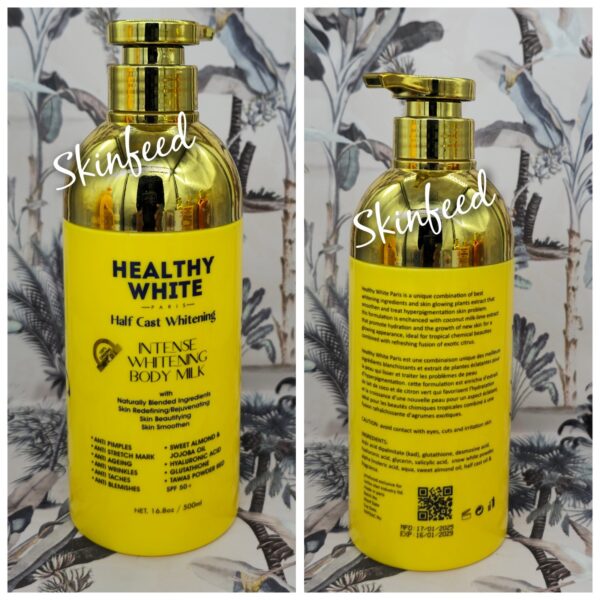 X2 Healthy White H-C Intense Whitening Body Milk Lotion 500ml