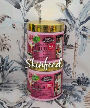 Veet Gold Super Whitening Face & Body Corrector  Scrub Clean&Clear 💯 Original