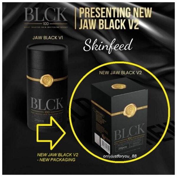 X 1 JAW Black Egg Crystal Bright, Glowing & Radiant skin x 1  💯 satisfac