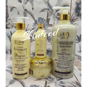 10-1241.jpg 4pcs Easy Glow Gold Shower Gel, Body Lotion, Serum & Face Cream👌