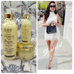 Easy Glow Gold Body Lotion, Oil & Face Cream