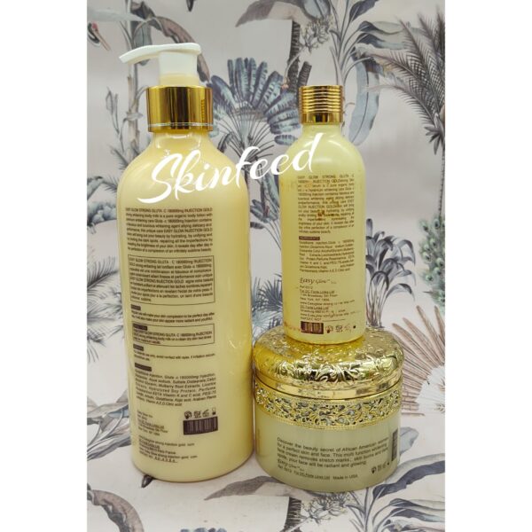 Easy Glow Gold Body Lotion, Oil & Face Cream
