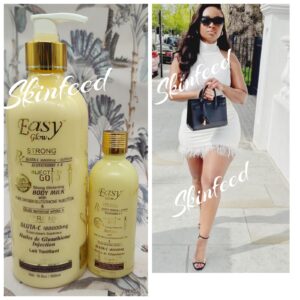 Easy Glow Gold Body Lotion 400ml  And Serum 100ml. 100% Satisfaction