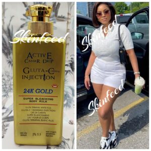 10-1305.jpg Active Caviar Drip 24k Gold Body Milk Spf50 444ml