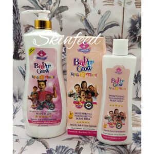 Baby Glow Kids & Teens Glowing Moisturizing Nourishing Body Lotion & Shower Gel