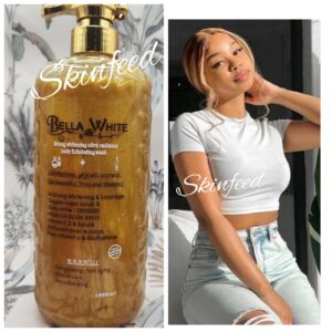10-1419.jpg Bella-white Ultra Radiance Gold Body Wash Shower Gel 1000ml👌 effective SPF 50
