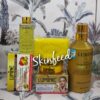 5pcs LUMINE Gold Body Wash + Lotion 400ml + Serum + Face Cream & Soap