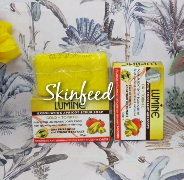 Lumine Gold Extra Whitening Body Lotion 400ml And Face Cream 30g