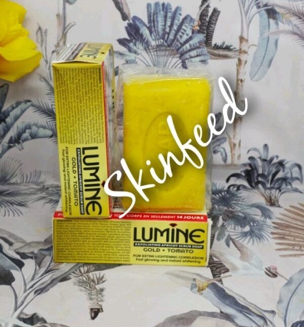 Lumine Gold Extra Whitening Body Lotion 400ml And Soap 135g