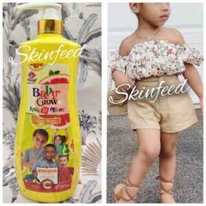 Baby Glow Kids & Teens Vit.C  Glowing Moisturizing  Body Wash shower Gel 1000ml