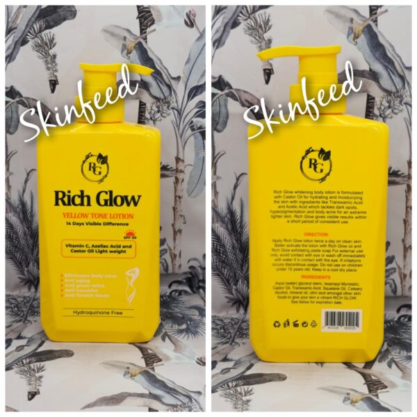 Rich Glow Exclusive  body&face Lotion spf50 x1