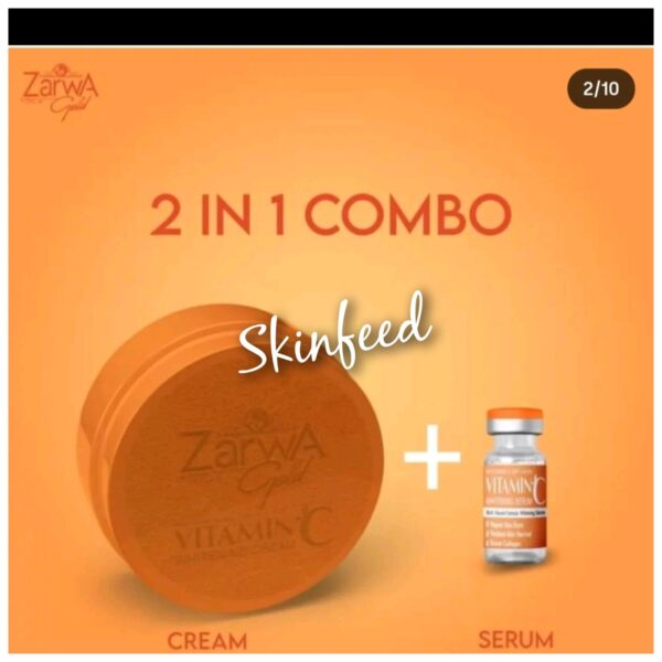 1 pack Sale Zarwa Gold vitamin C 2in1 face cream 💯 AUTHENTIC. Ship Fast👌