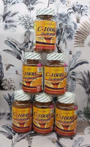 10-1574.jpg 6x Laverly VITAMIN-C 1000 mg Gummies Antioxidant Strengthen Immune Healthy Skin