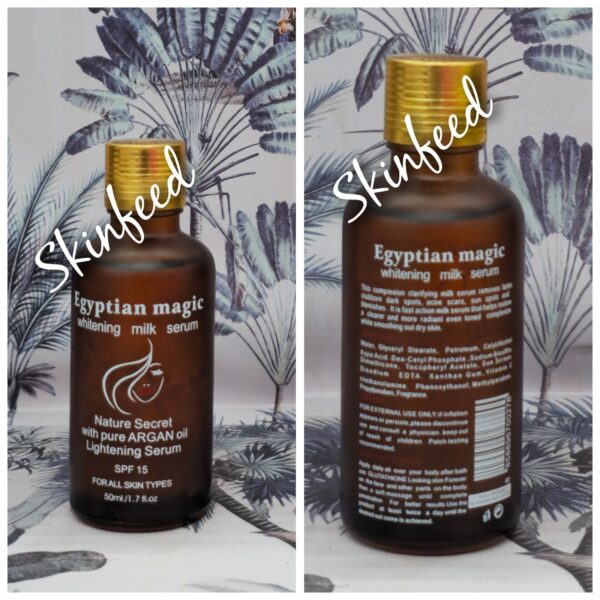 10-1598.jpg 2X AUTHENTIC Egyptian Magic Nature Secret Lightening Serum 50ml x 2 Spf 15
