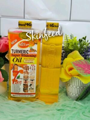 1 pc Veet Gold Turmeric Super Whitening Oil Original Jumbo Size 1000ml USA Stock