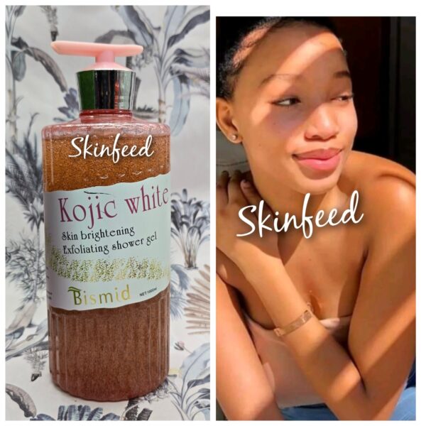 BISMID  KOJIC WHITE  EXFOLIATING SHOWER GEL