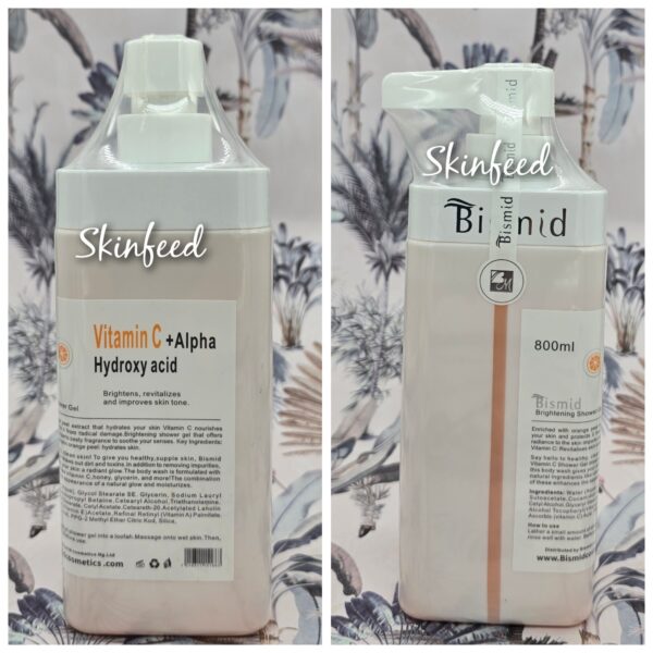 Bismid  Vitamin C + Alpha Brightening Shower Gel 800ml