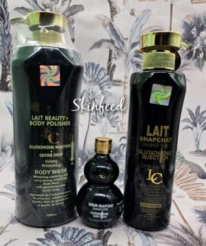 Snapchat Black Diamond Body Lotion, Shower Gel 1000ml, Serum