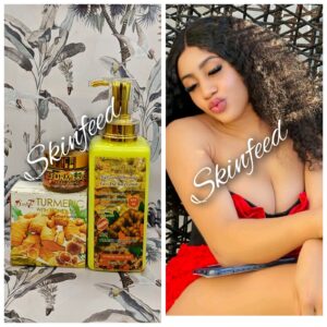Soft 7 Tumeric & Honey Whitening & Glowing Soap, Facecream & Lotion  30pcs 💯%