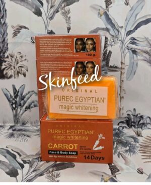 X3 Original Purec egyptian CARROT exfoliating face & body soap