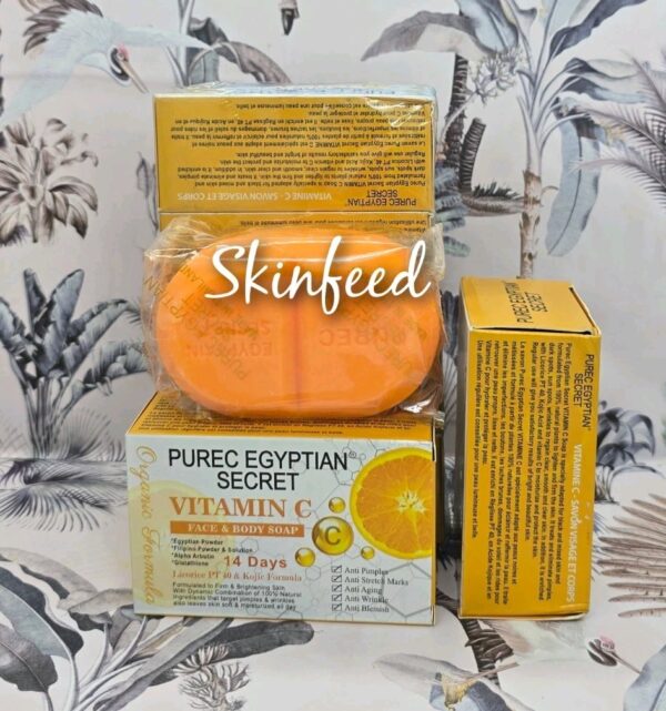 10-1723.jpg X2. Purec Egyptian Secret Vitamin C Face Body Lotion 160g