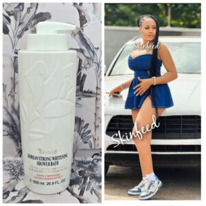 10-1728.jpg Bismid Korean Strong Whitening Shower Gel With Alpha Arbutin + NACINAMIDE 800ml