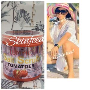 10-1801.jpg Lumine Tomato Whitening Calming & Nourishing Toning And Beautifying Salt Scrub