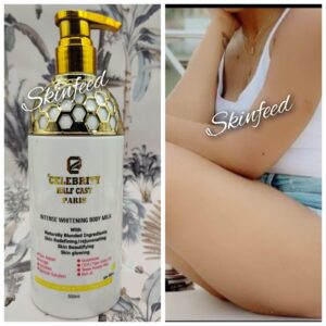 10-1827.jpg Celebrity H-C Paris Whitening Body Milk. Beautifying & Glowing 500mlx1 Spf50π