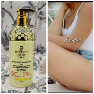 10-1831.jpg Celebrity Half-C Paris (Milk) Whitening Body Milk. 500mlx1 Spf50 Glutathion.