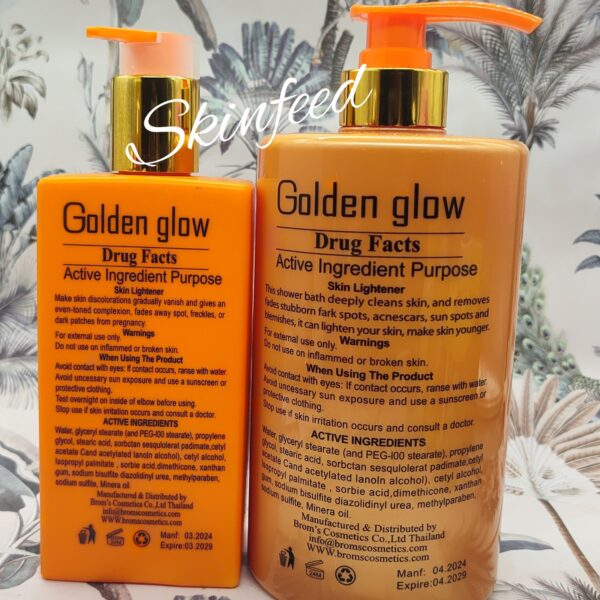 10-185.jpg Golden Glow Maxitone Vitamin C Bath, Vit.C Active Whitening Lotion & Serum