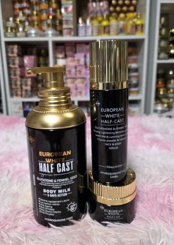 10-1868.jpg 3 In 1 European White Set Half C, Vitamin C Set ,Carot Set & Gold Set.