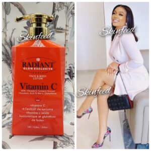 Radiant Glow Exclusive Vit.C & Tumeric Extra whitening body&face Lotionspf50 x 1