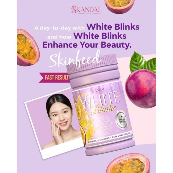 Skandal WHITE BLINKS 800g jar x1 anti-aging