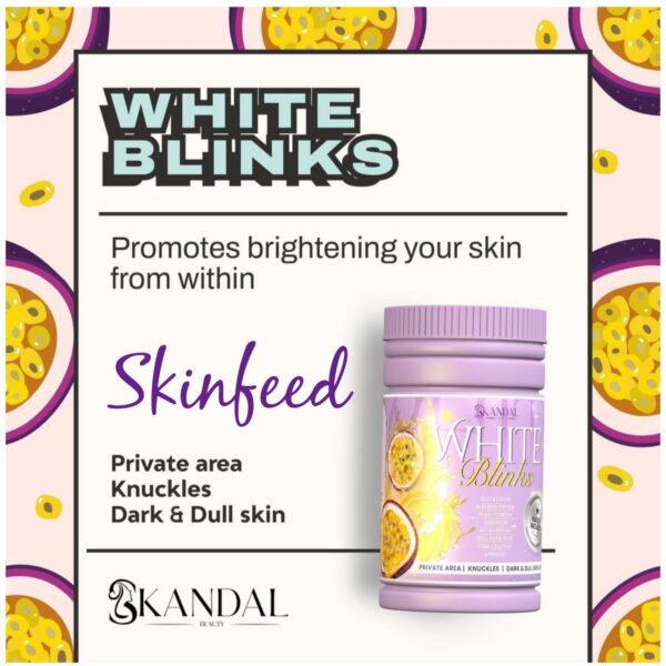 Skandal WHITE BLINKS 800g jar x1 anti-aging