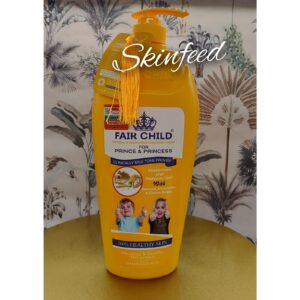 Fair child natural skin tone with egg yolk+ honey Body Shower Gel Kid&teens