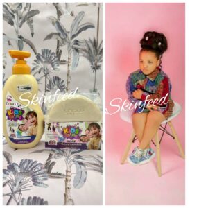 10-2016.jpg 3pcs. Unique Kids & Teens Skin Brightening Body Lotion & 2 Soap. Sensitive Skin