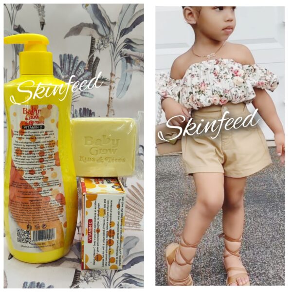 10-2020.jpg Baby Glow Kids & Teens Vit.C Glowing Moisturizing Nourishing Body Lotion & Soap
