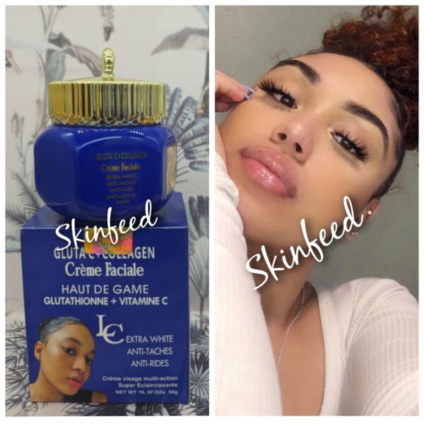 4 In 1 Lait Gluta- C + Collagen  Clarifying Whitening Lotion, serum, F.Cream....