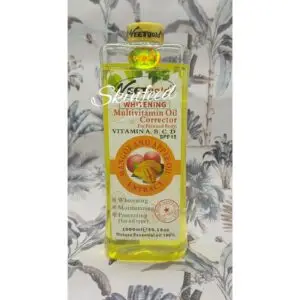 Veet Gold Whitening Multivitamin Oil Body corrector Oil Spf 15. 1000ml