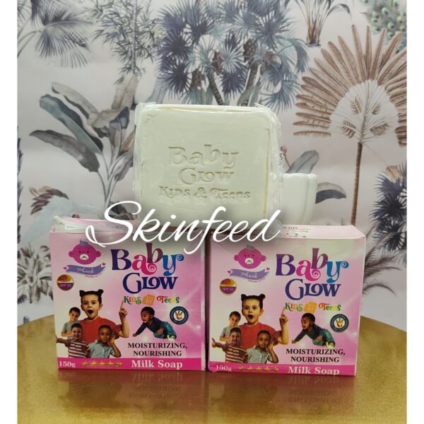 Baby Glow Kids & Teens Glowing Moisturizing Nourishing Body Lotion & Soap X1 💯%