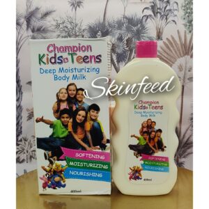 10-283.jpg 2x. champion kids and teens deep hydrating body milk.400ml 2pcs