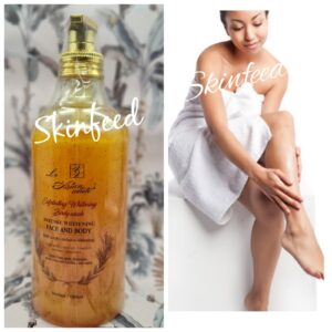 Le asian-white face & body wash/scrub. Exclusive ecclaircissant 1000mlx 1