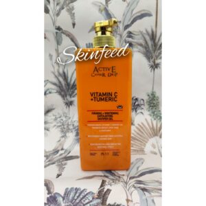 ACTIVE CAVIAR VIT. C & TURMERIC EXFOLIATING SHOWER GEL 1000mlx 1. SPF 50