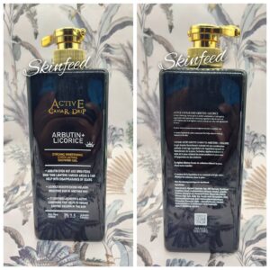 ACTIVE Cavier whitening Shower Gel Based On albutin & licorice spf50. 1000mlx1