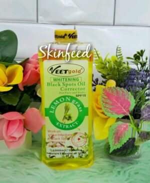 Veet gold Black spots corrector oil with Lemongrass Extract 1000ml