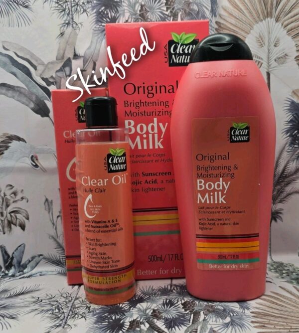 Clear Nature  Skin Brightening 3 In 1  Soap