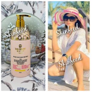 10-379.jpg Celebrity H-C Paris Whitening Body Milk. 500mlx1 Spf50 Skin Polishing π