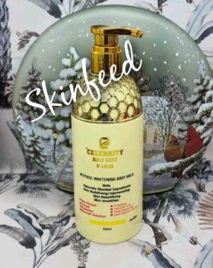 10-383.jpg Celebrity Half-C Paris (Milk) Whitening Body Milk. 500mlx1 Spf50 Glutathion.